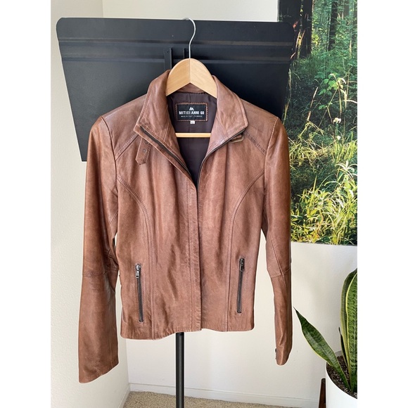 Mitici Anni 60 Women’s Leather Jacket - Picture 1 of 8